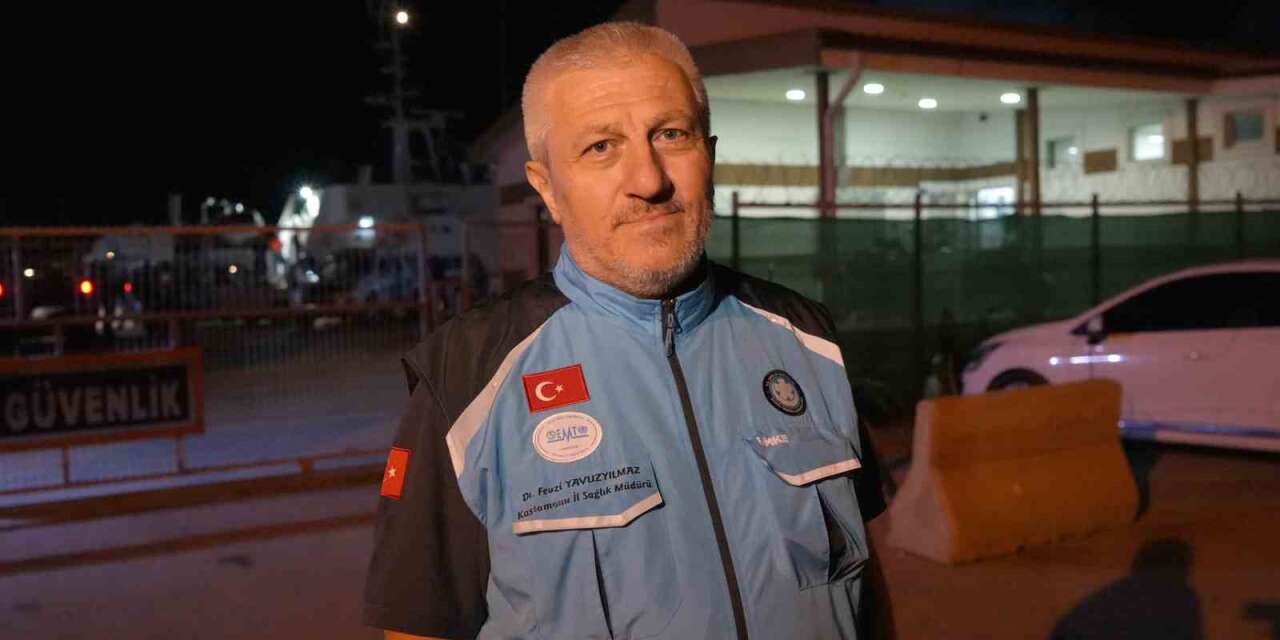 İl Sağlık Müdürü Yavuzyılmaz: "Bir yaralımıza gemide operasyonla göğüs tüpü takıldı"