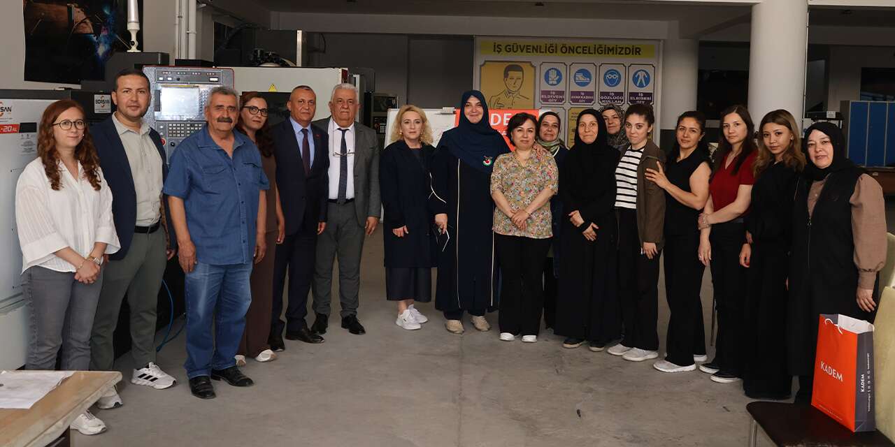 Sanayide kadın eli: Her Meslekte Kadın Eli Projesi