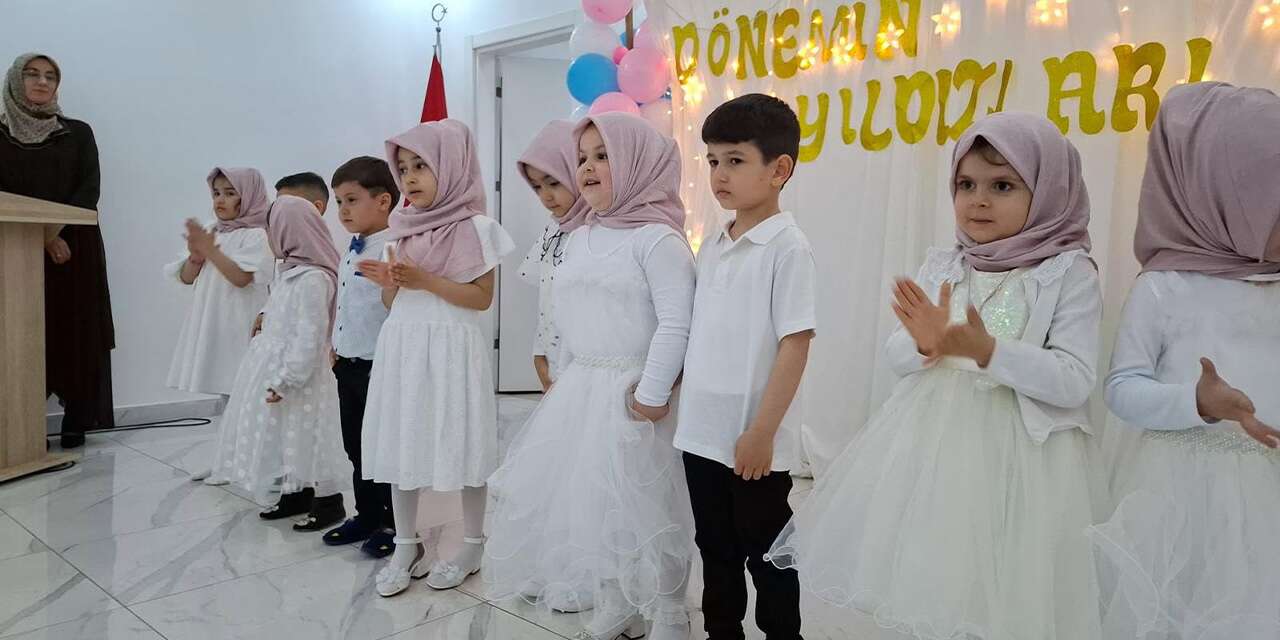 Nokta Camii 4-6 Yaş Kur'an Kursu’nda Yıl Sonu Coşkusu