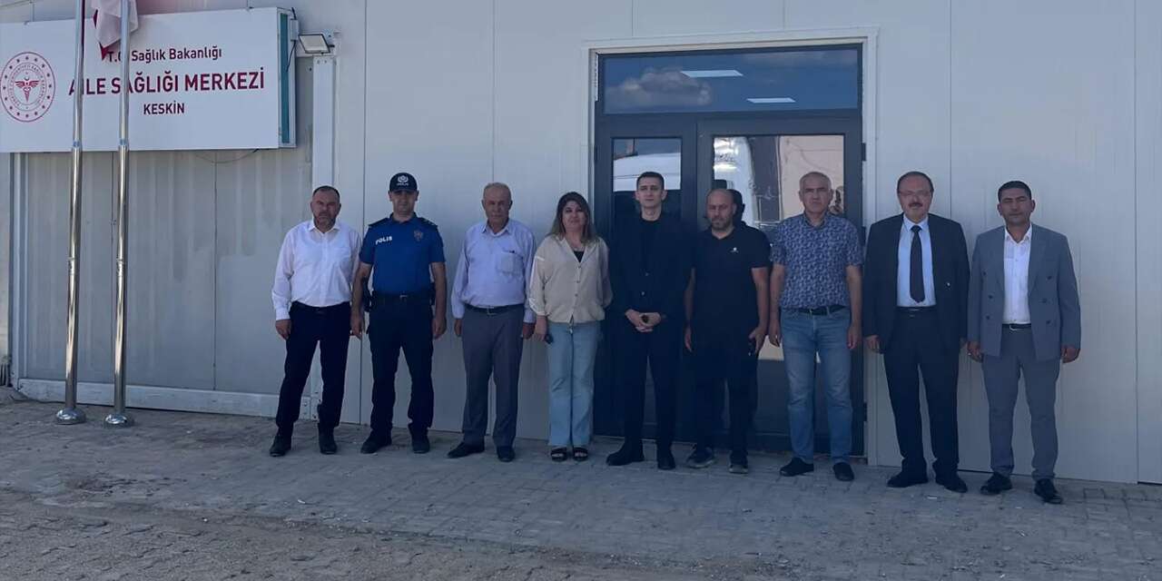 Keskin’de Aile Sağlığı Merkezi geçi binada faaliyetine başladı
