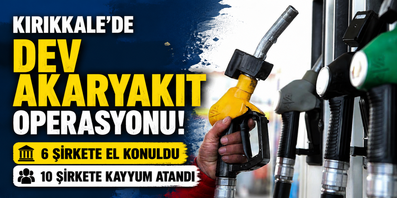 Akaryakıt sektöründe vergi usulsüzlüğü operasyonu
