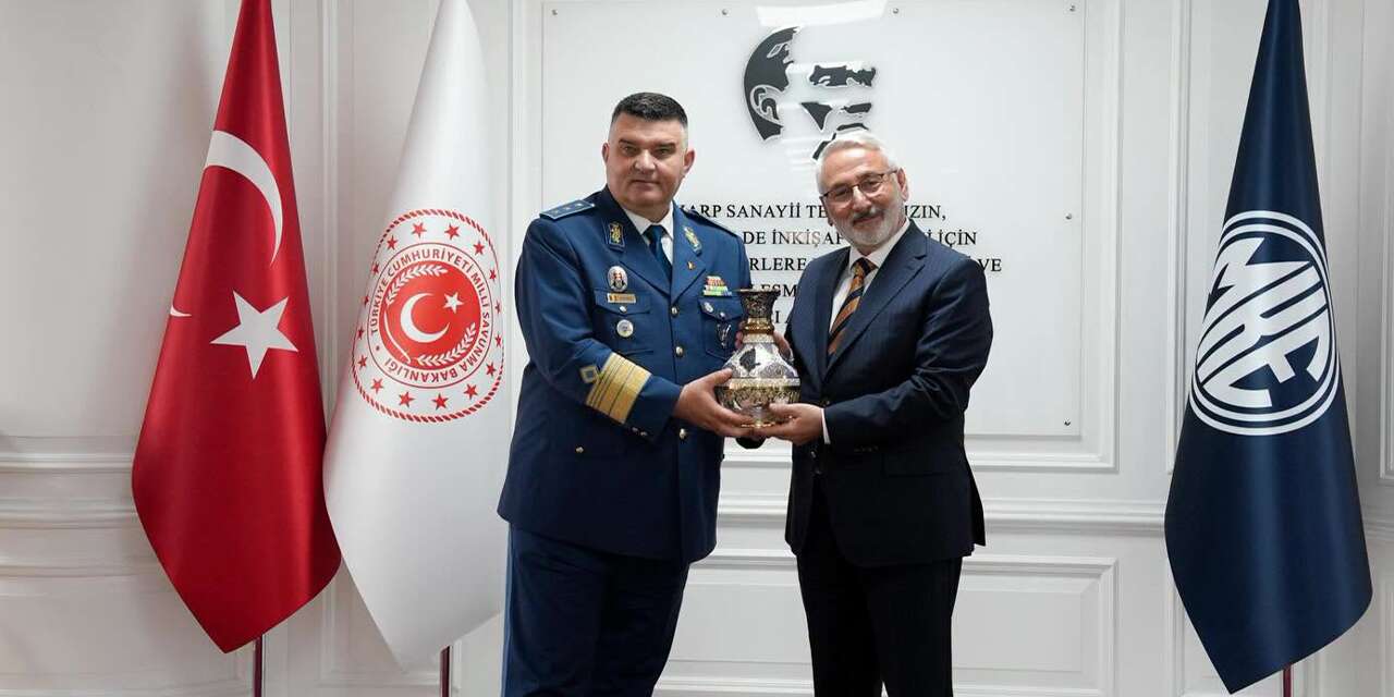 Romanya Hava Kuvvetleri heyeti MKE’ye hayran kaldı