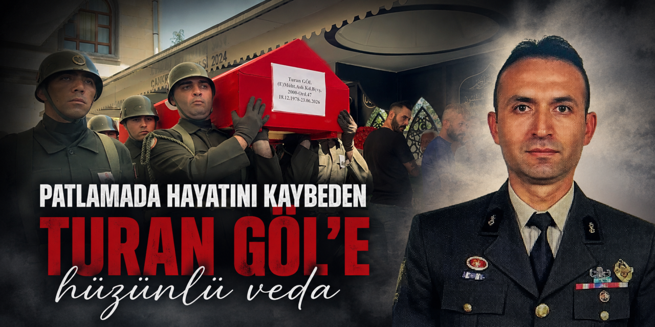 Patlamada hayatını kaybeden Turan Göl, toprağa verildi
