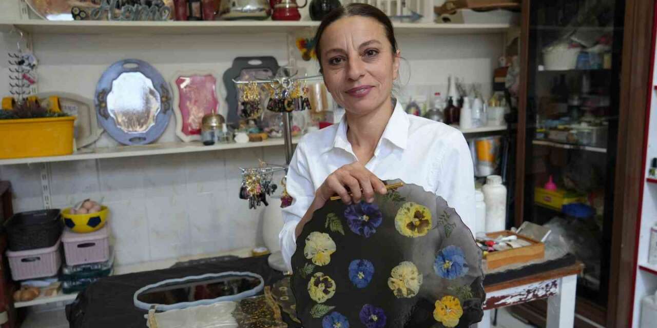 Küçük bir odada hayal ile başladı, epoksi reçinesi mesleği oldu