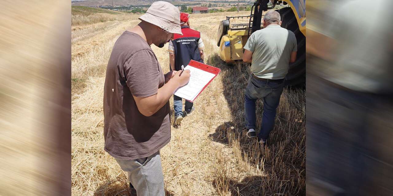 Kırıkkale'de hasat alarmı! biçerdöverler tek tek denetleniyor