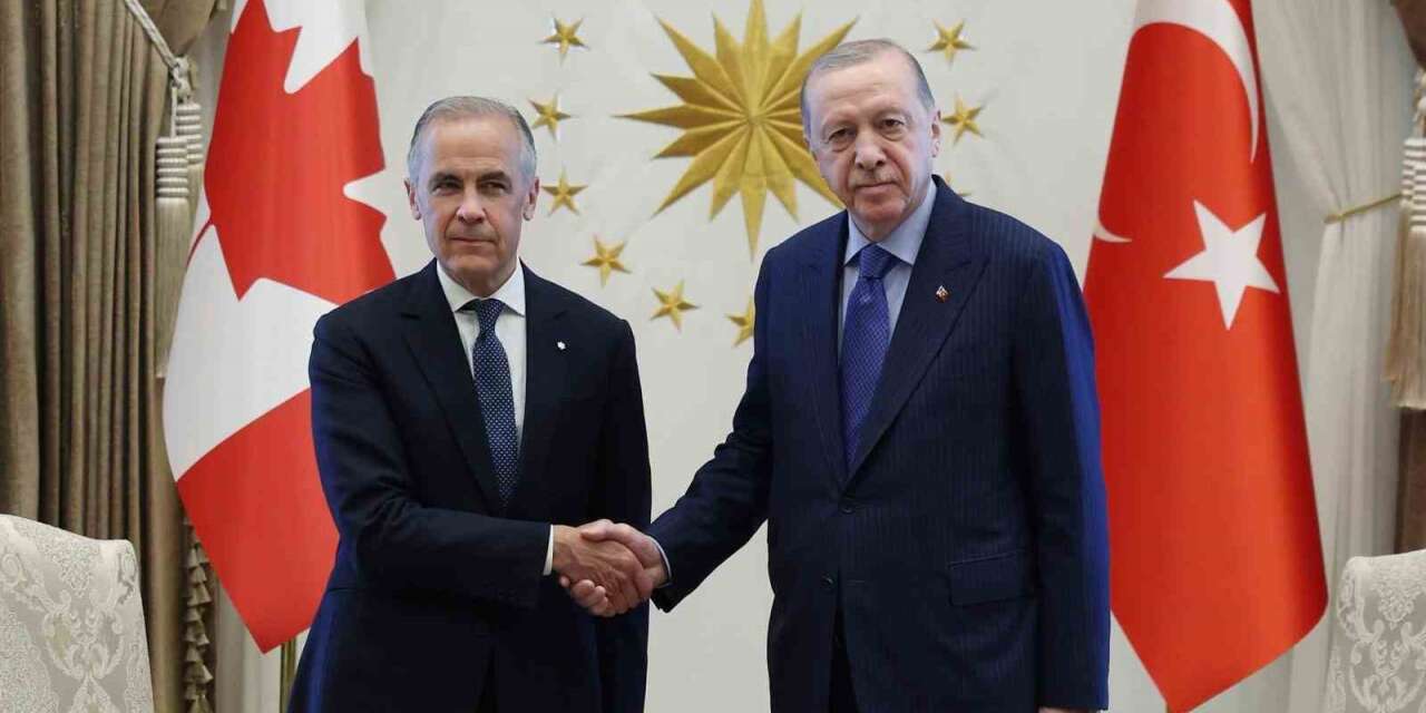Cumhurbaşkanı Erdoğan, Kanada Başbakanı Mark Carney’i kabul etti