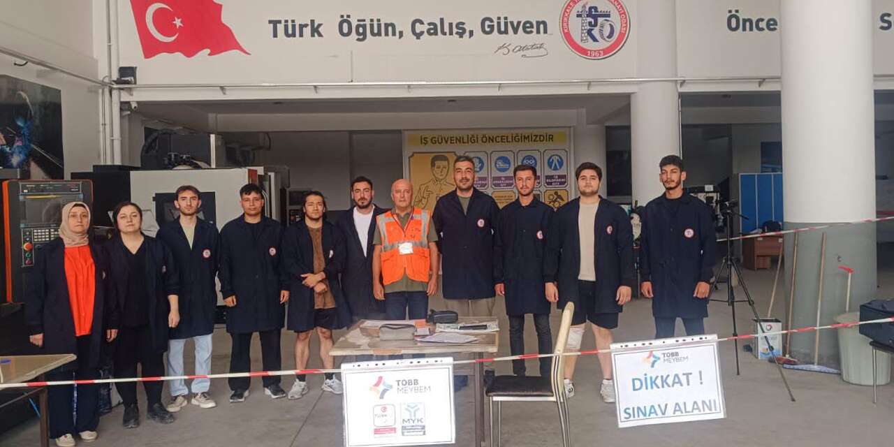 Kırıkkale'de MYK sınavını geçenleri büyük avantaj bekliyor
