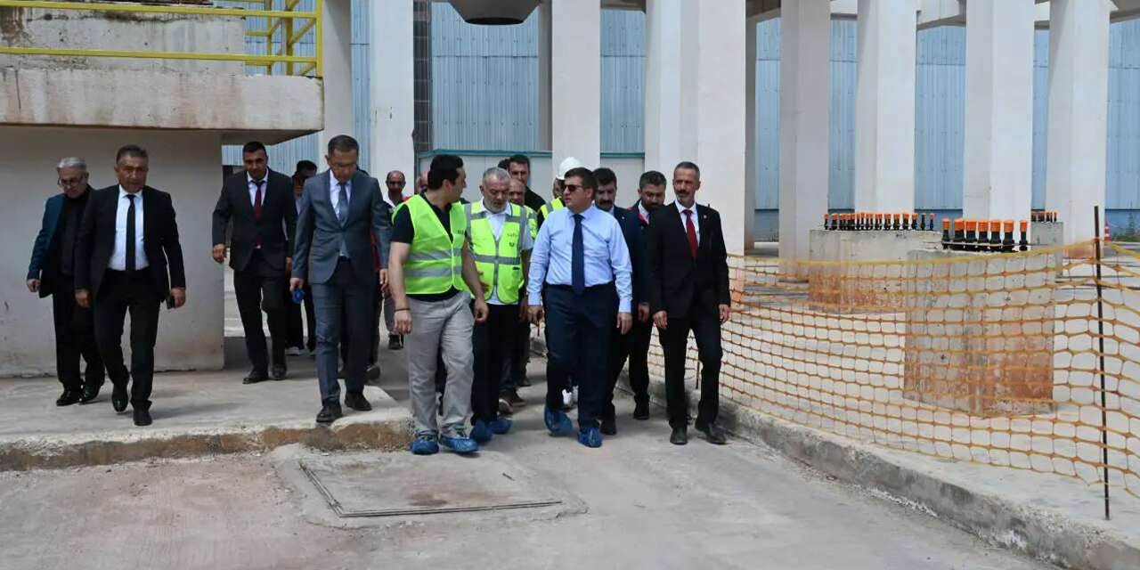 Kırıkkale'de dikkat çeken ziyaret! Üretim tesisinde önemli mesaj