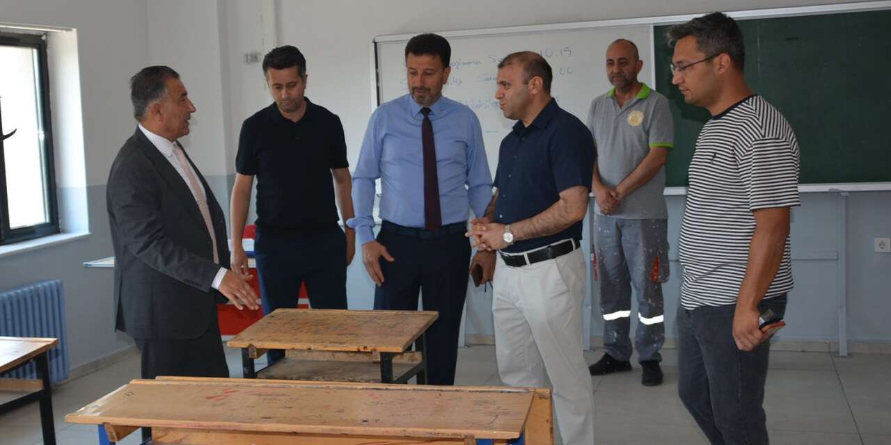 Yaz tatilinde dikkat çeken çalışma: Okulların bakımını onlar üstlendi
