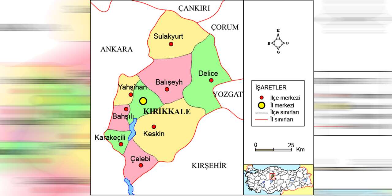 Kırıkkale'deki ilçelerin nüfusu eriyor
