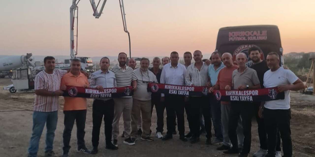 Kırıkkale FK’nın eski Tayfa grubundan teşekkür ziyareti