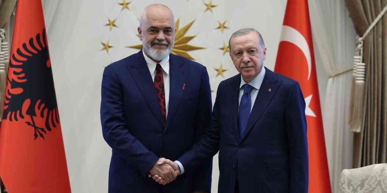 Cumhurbaşkanı Erdoğan, Arnavutluk Başbakanı Edi Rama ile görüştü