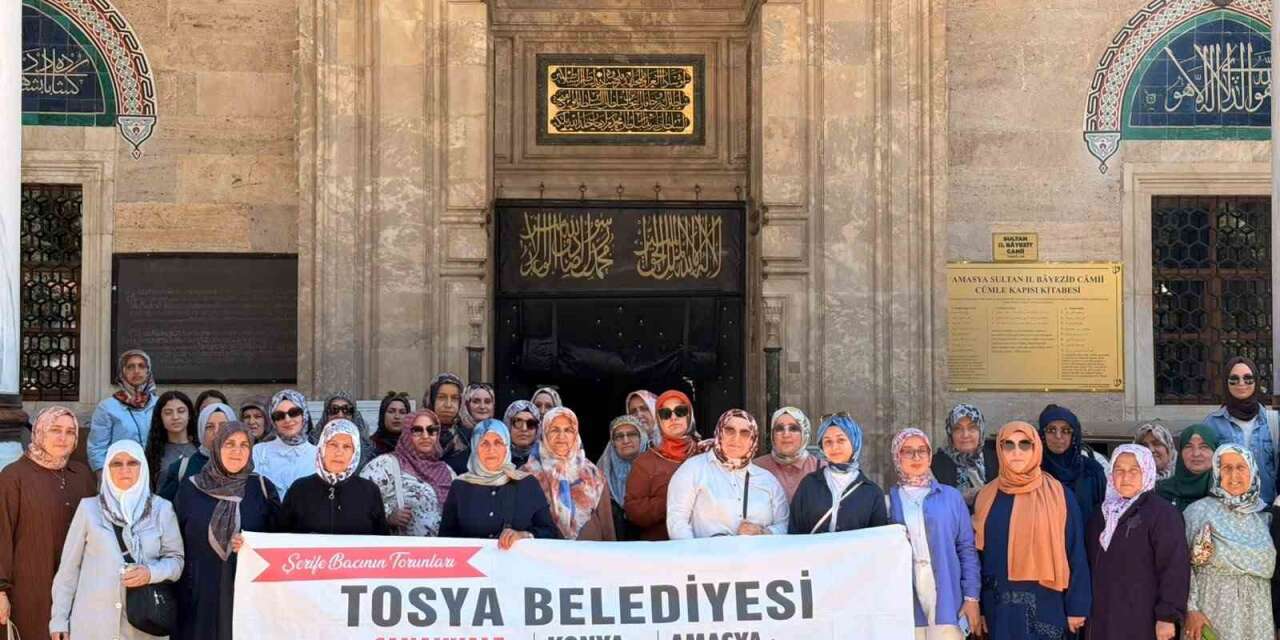 Tosya’da yaşayan bin 600 vatandaş ücretsiz turla Amasya’yı gezdi