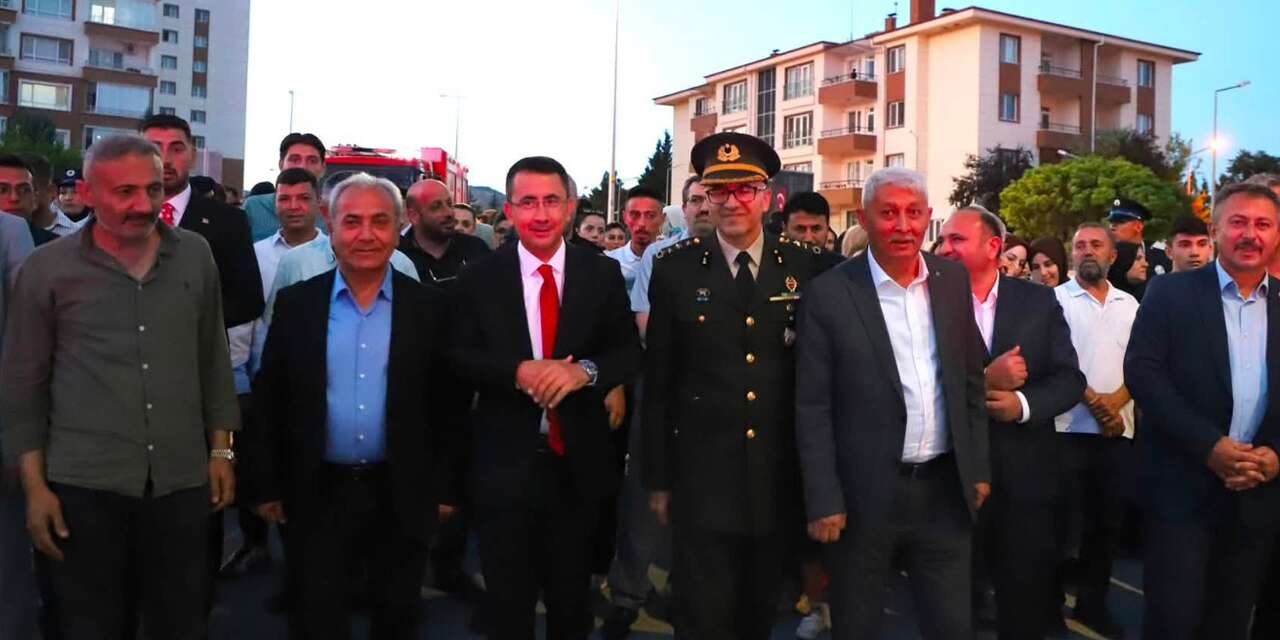 Yahşihan'da duygu dolu 15 Temmuz programı!