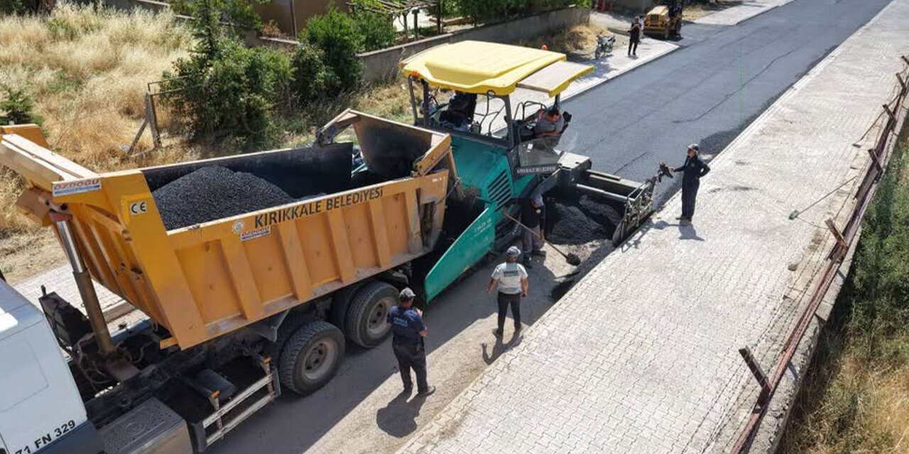Karşıyaka Mahallesi’ne dev asfalt hamlesi!