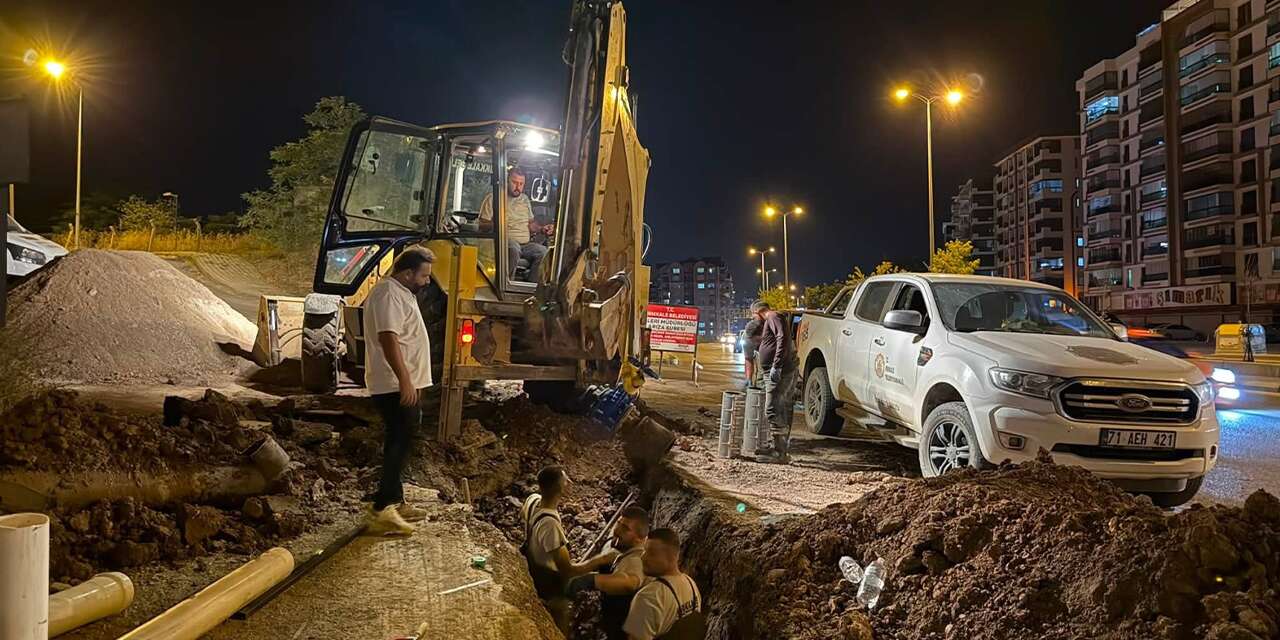 Çalılıöz Mahallesi’nde 200 metrelik hat yenileniyor