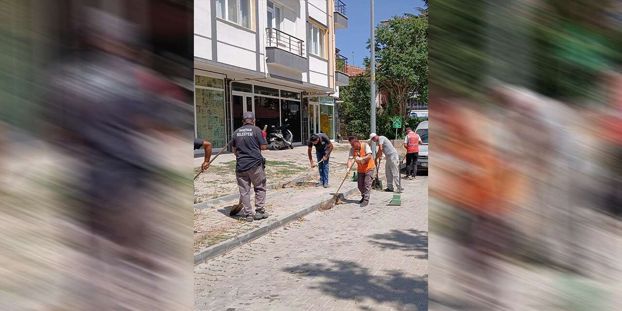 Yahşihan’da temizlik seferberliği! Ekipleri İlçeyi baştan sona temizliyor