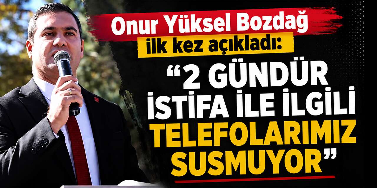 Bozdağ’dan dikkat çeken istifa açıklaması: “2 gündür telefonlarımız susmuyor”