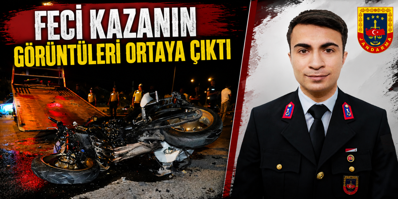Kırıkkale'deki feci kazanın görüntüleri ortaya çıktı! Kask kamerasına böyle yansıdı