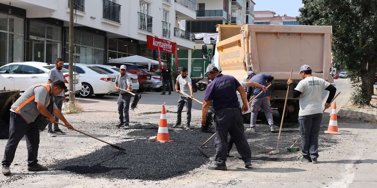 Ekipler sahaya indi! Kentin dört bir yanında yoğun çalışma