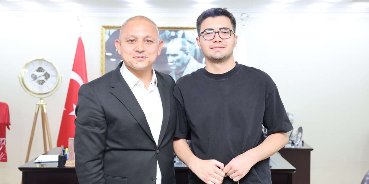 Kırıkkale’nin gururu Doğan Demir’den Başkan Ahmet Önal’a ziyaret