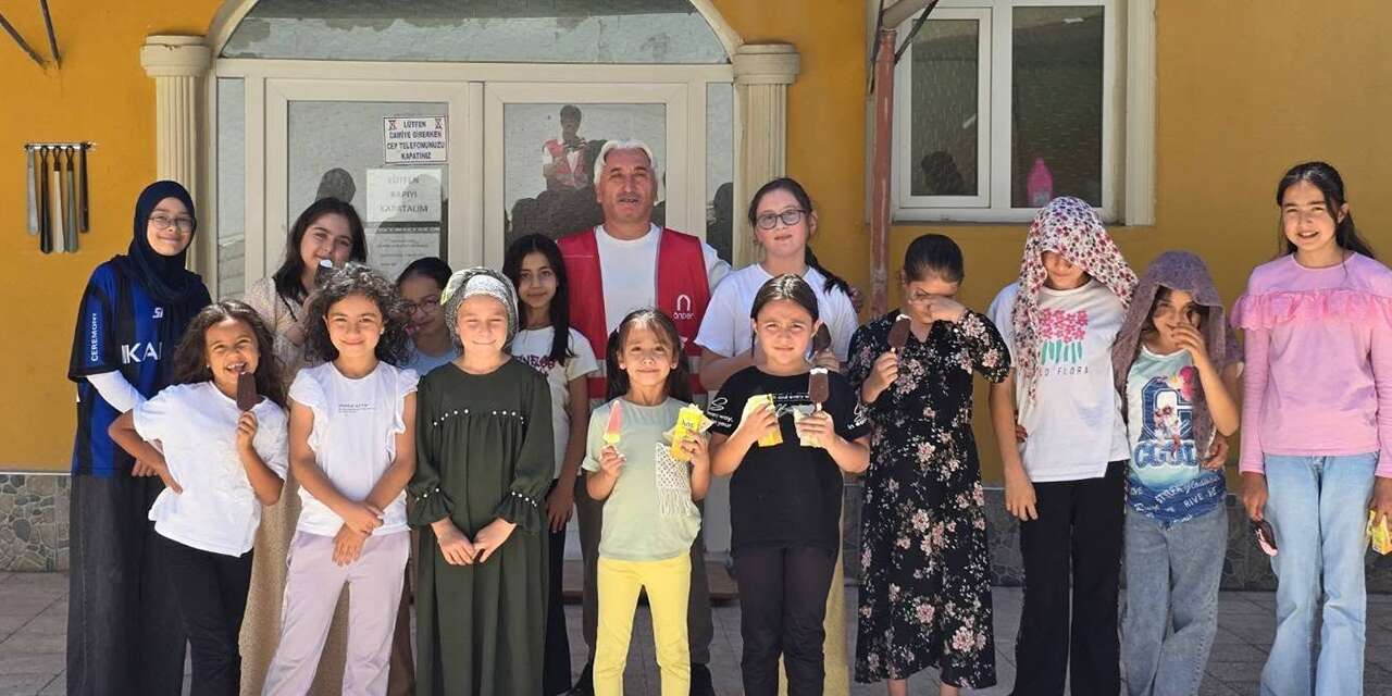 Çocukların yüzünü güldüren buluşma!