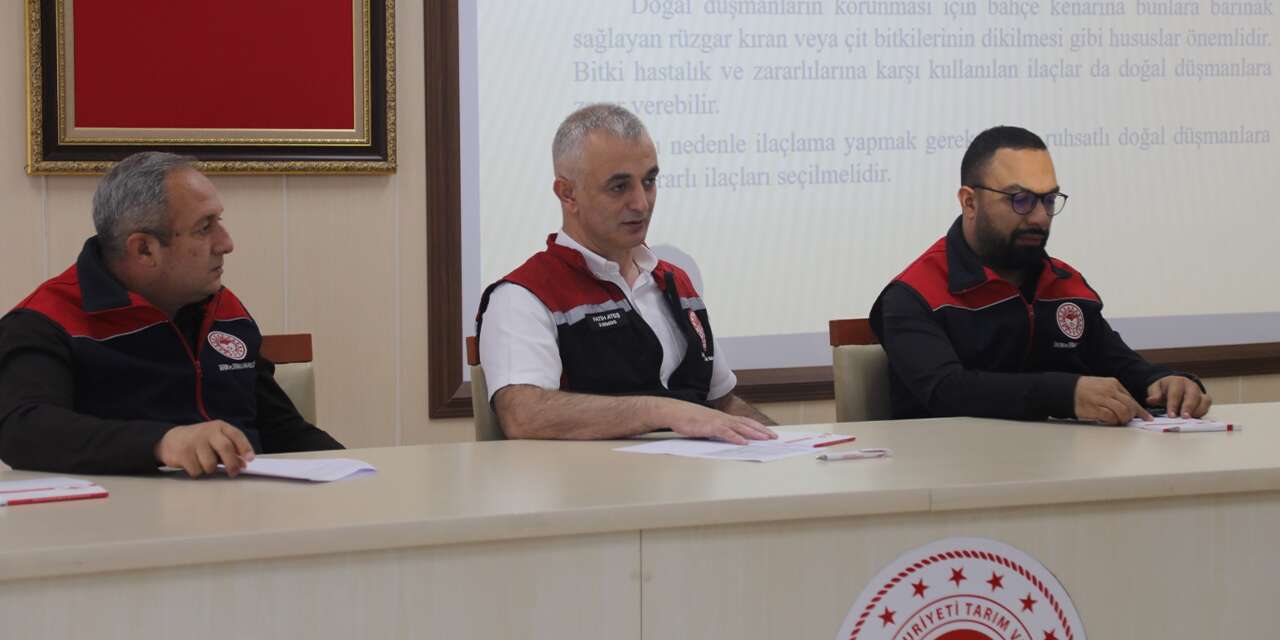 Bitki koruma ürünlerinde doğru uygulamanın önemi anlatıldı