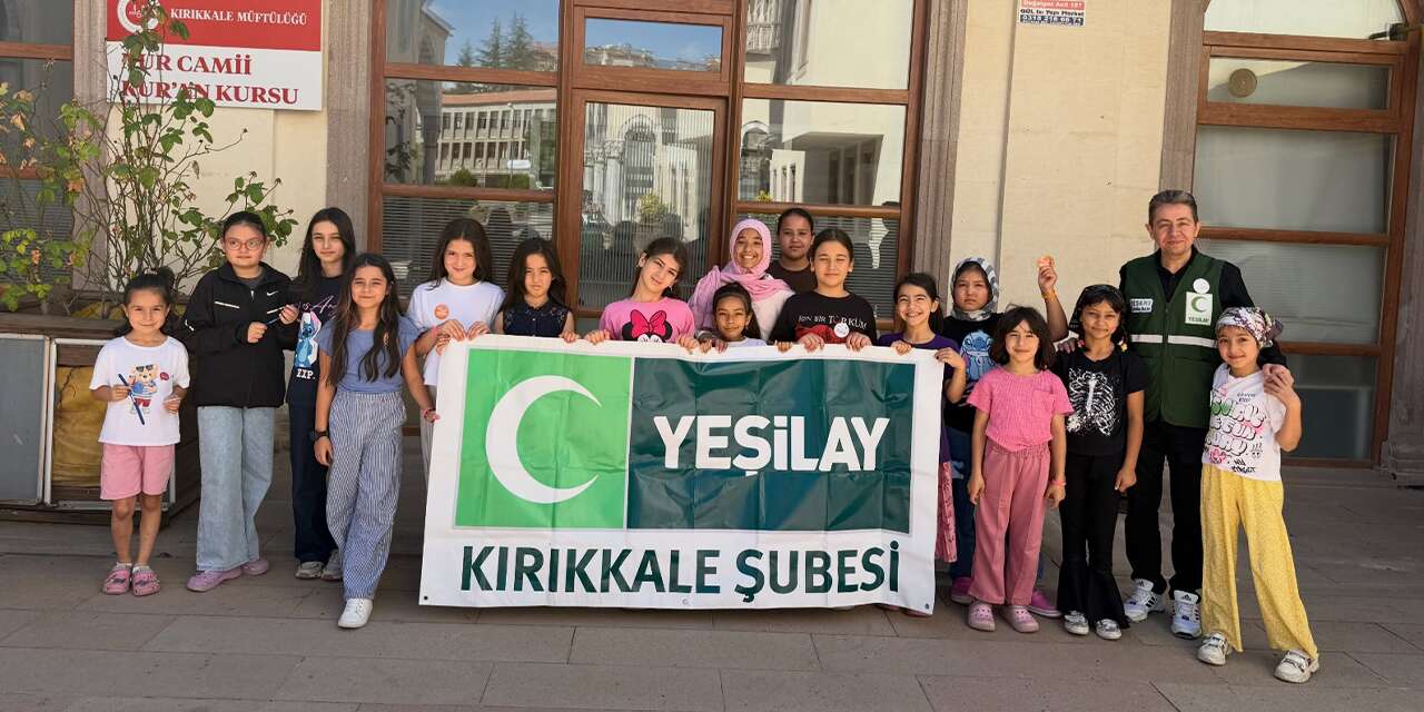 Gençlerden Yeşilay'a anlamlı söz