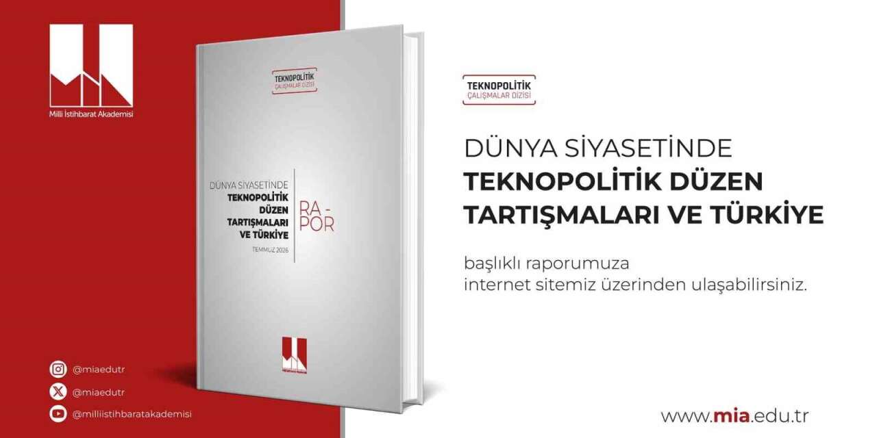 MİA raporu: "Türkiye yapay zeka çağında kendi teknopolitik doktrinini geliştirmeli"