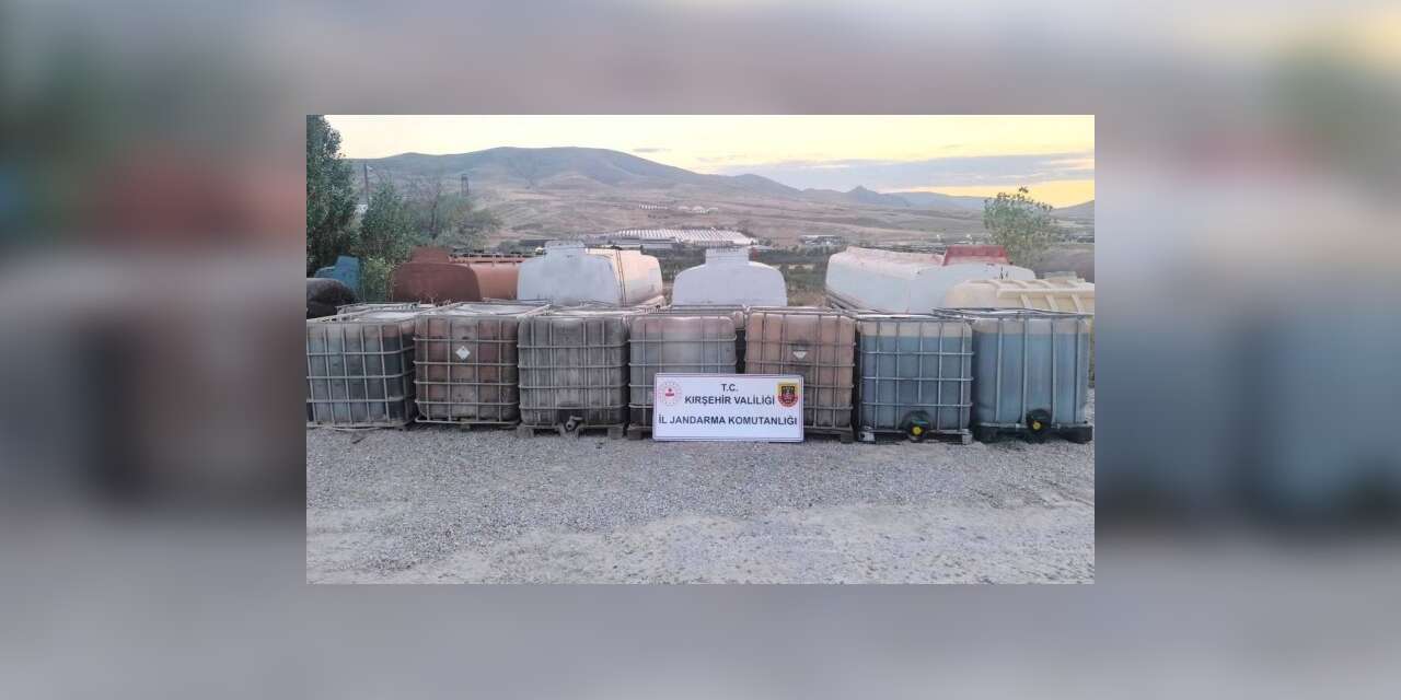 Atık yağlardan kaçak akaryakıt üretimine suçüstü