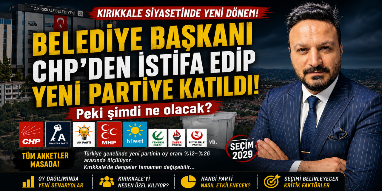 İlyas Şen yazdı: "Siyasetin Fay Hattı Kırıkkale’den mi Geçiyor?"