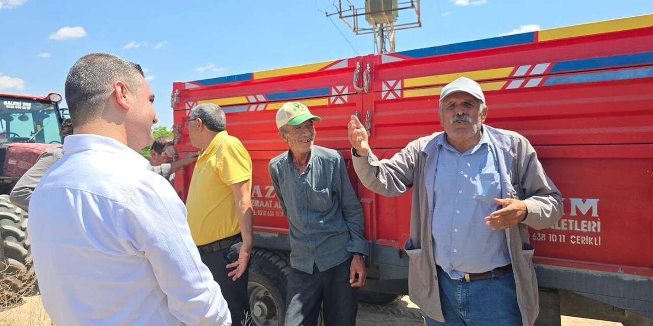 YENİ Parti'den Balışeyh’te TMO çıkarması! Çiftçileri dinlediler