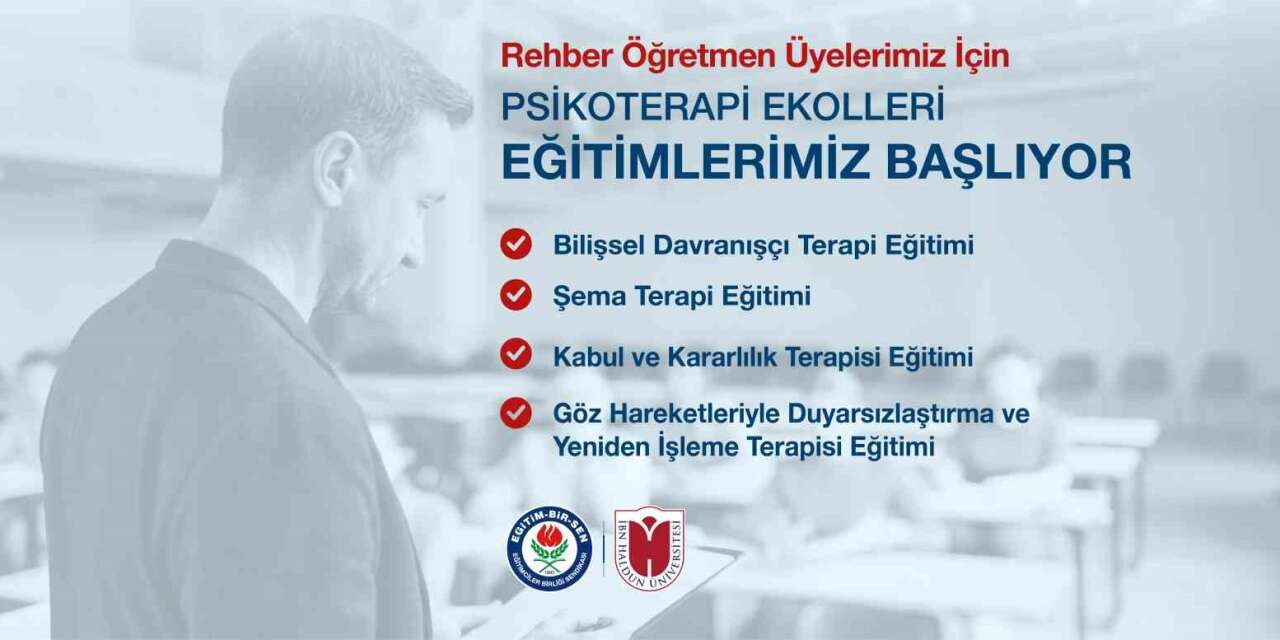 Eğitim-Bir-Sen’den rehber öğretmenlere psikoterapi eğitimi