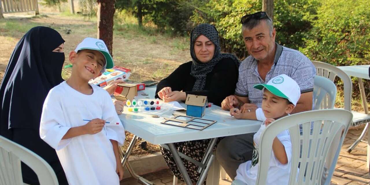 Karaahmetli Tabiat Parkı’nda renkli kamp etkinliği