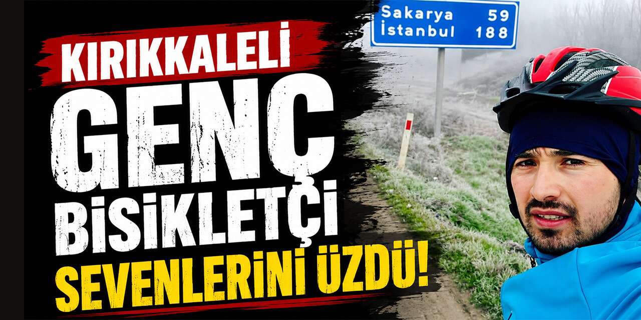 Kırıkkaleli genç bisikletçi kaza kurbanı: Dualarla uğurlandı