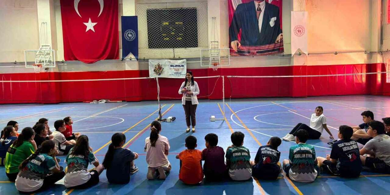 Yaz Spor Okulları’nda 256 çocuğa ağız diş sağlığı eğitimi verildi