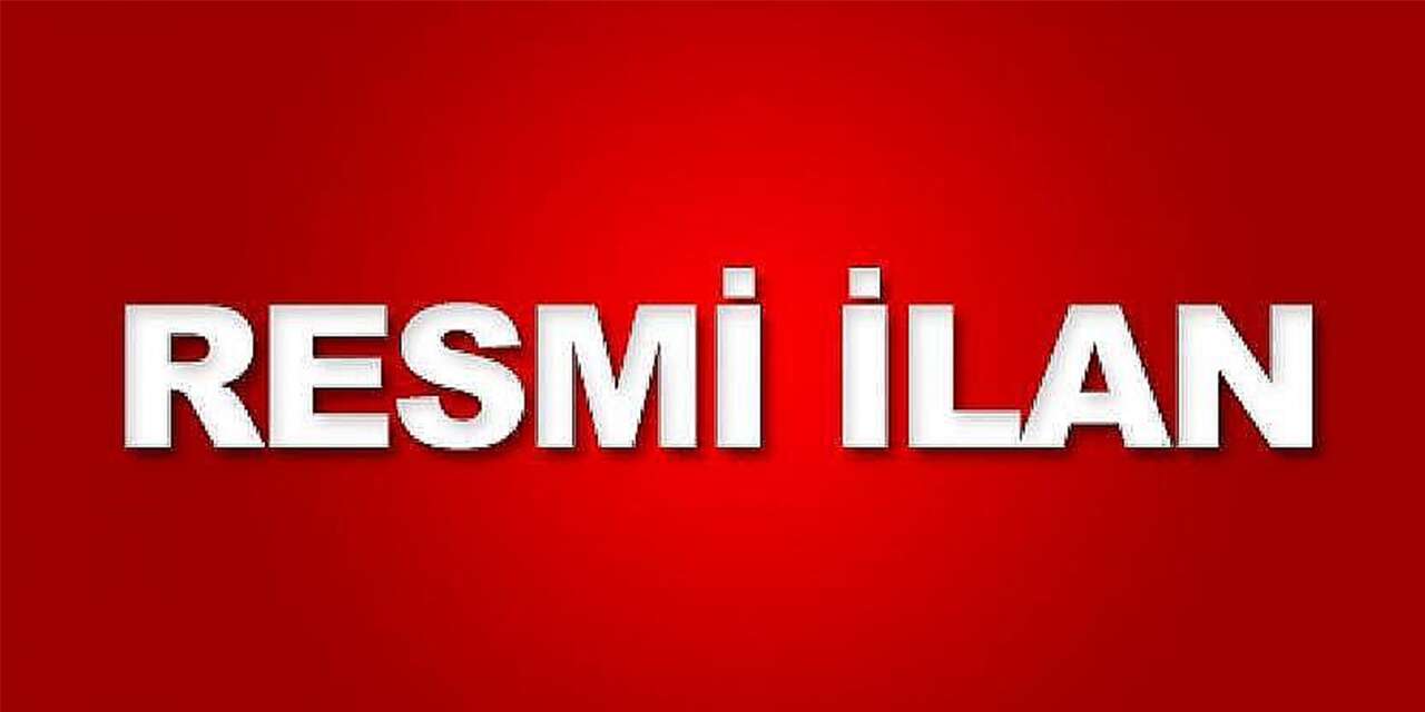 Bahşılı Belediye Başkanlığı Resmi İlan