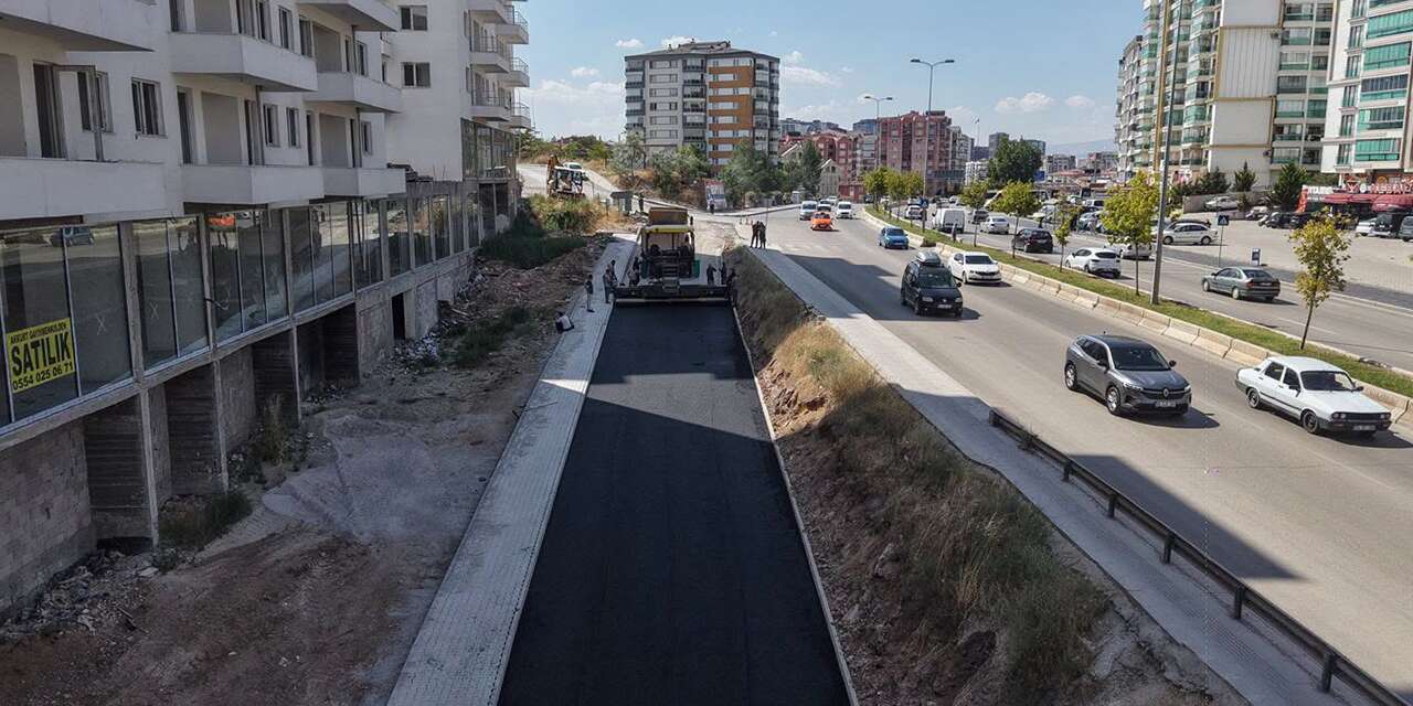Kırıkkale’de o sokak baştan aşağı yenilendi!