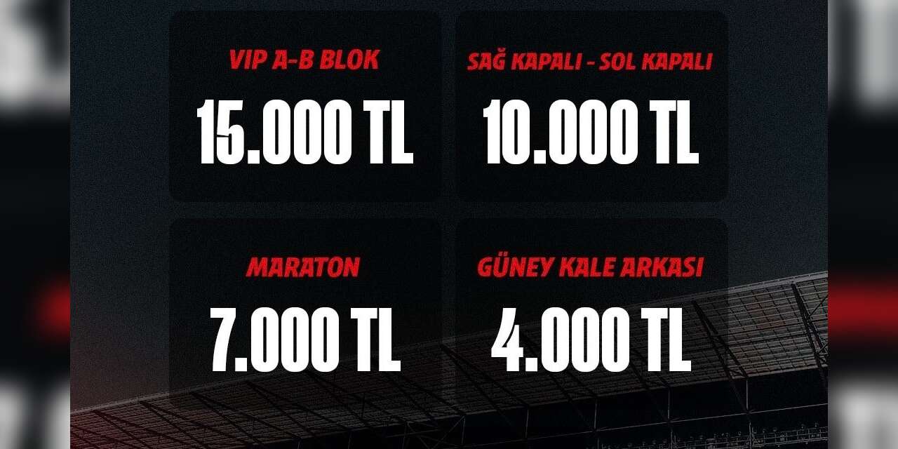 Gençlerbirliği - Fenerbahçe maçının biletleri satışa çıktı