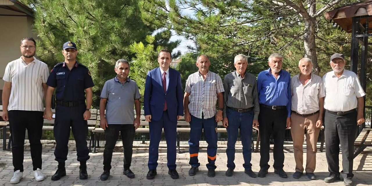 Çelebi’de Kaymakam köy köy geziyor!