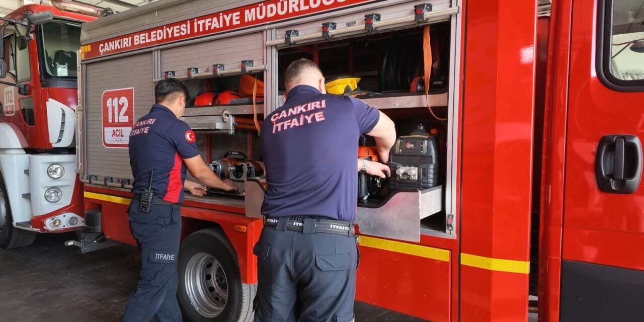 Yaz mevsiminde artan yangınlara karşı 24 saat teyakkuzda bekliyorlar