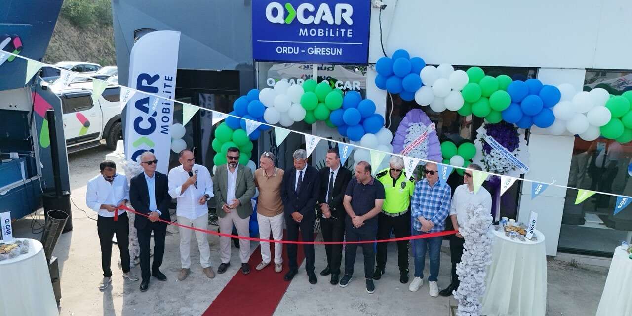 QCAR Mobilite, yeni şubesi Ordu-Giresun’u hizmete açtı