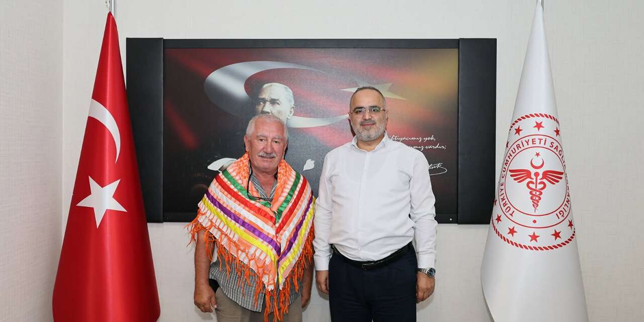 Ali İhsan Akkaya’dan İl Sağlık Müdürü Osman Polat’a ziyaret