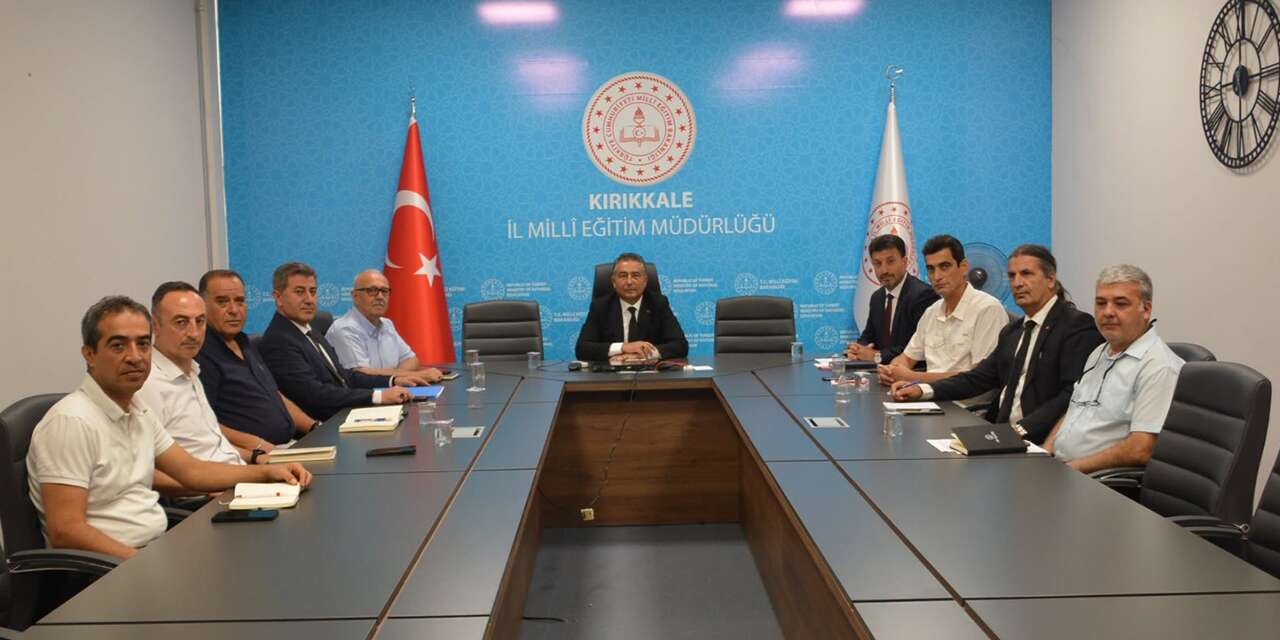 Kırıkkale’de eğitimde yeni dönem hazırlıkları masaya yatırıldı