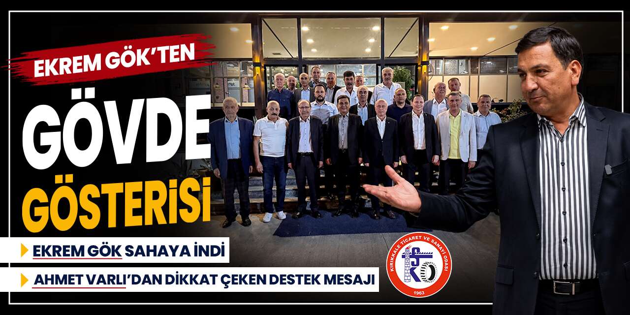 Ekrem Gök’ten gövde gösterisi!