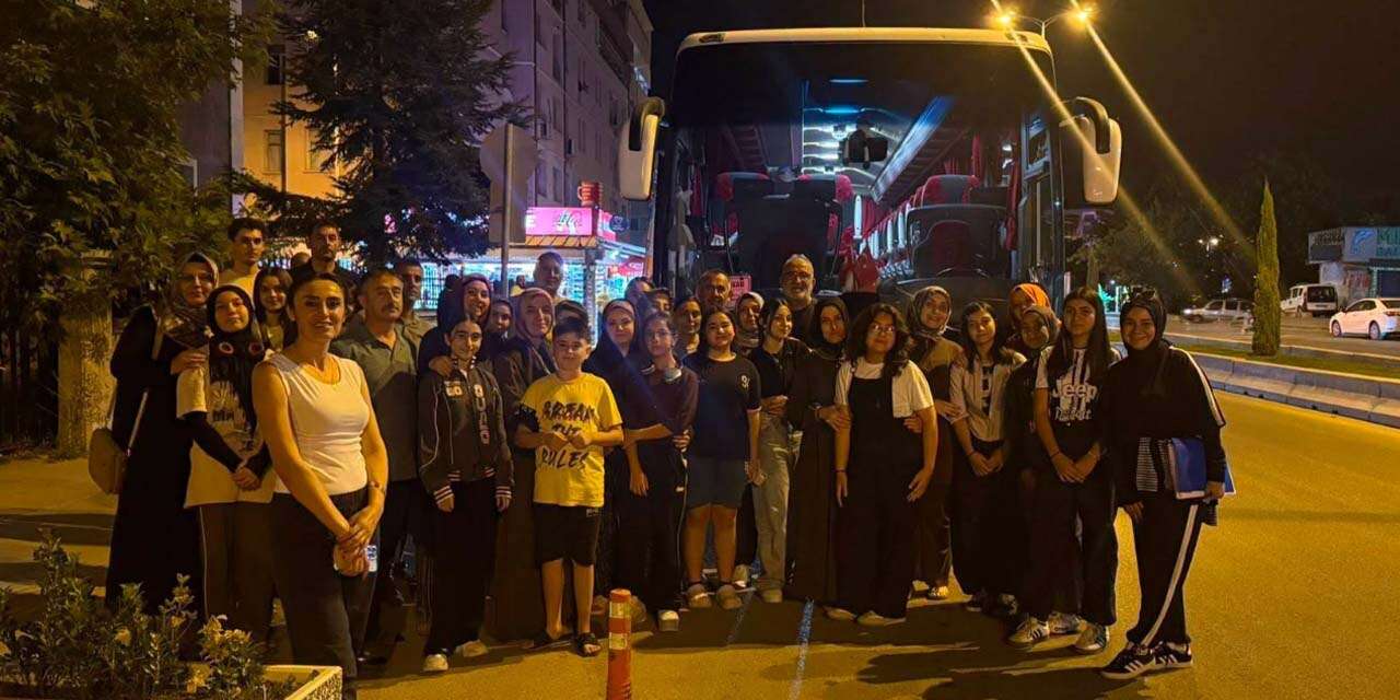 Kırıkkale’den gençler Bursa Karacaali Gençlik kampı’na uğurlandı
