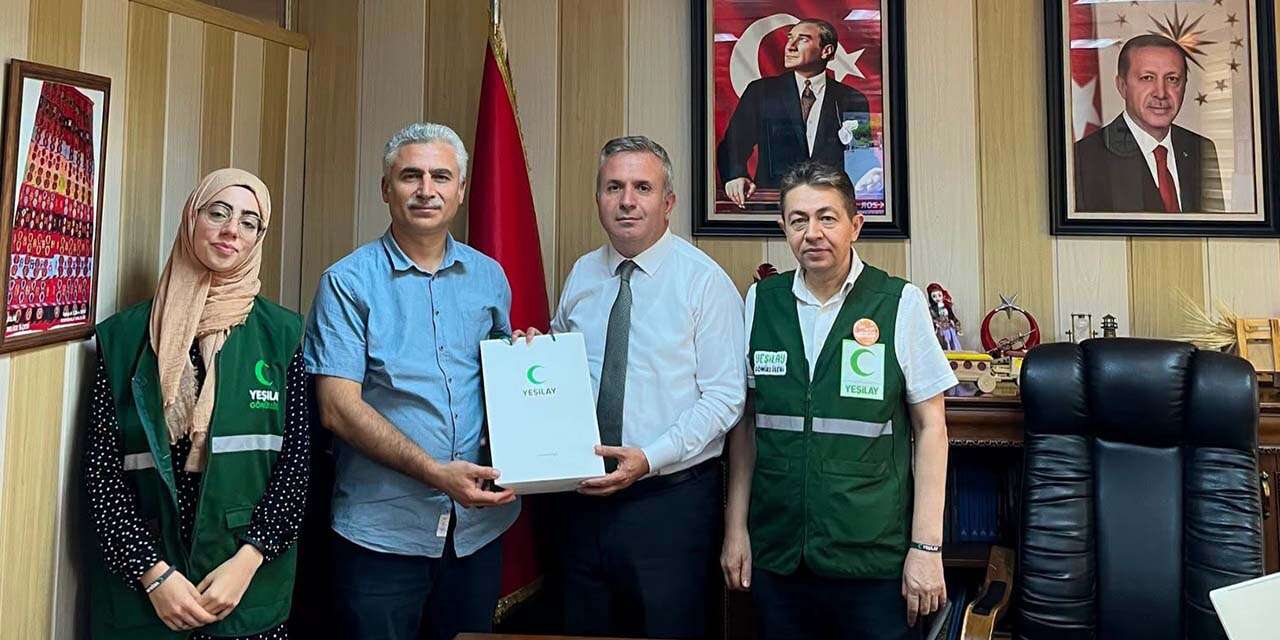 Yeşilay Kırıkkale Şubesinden İl Müdürü Cemal Ergeç’e Ziyaret