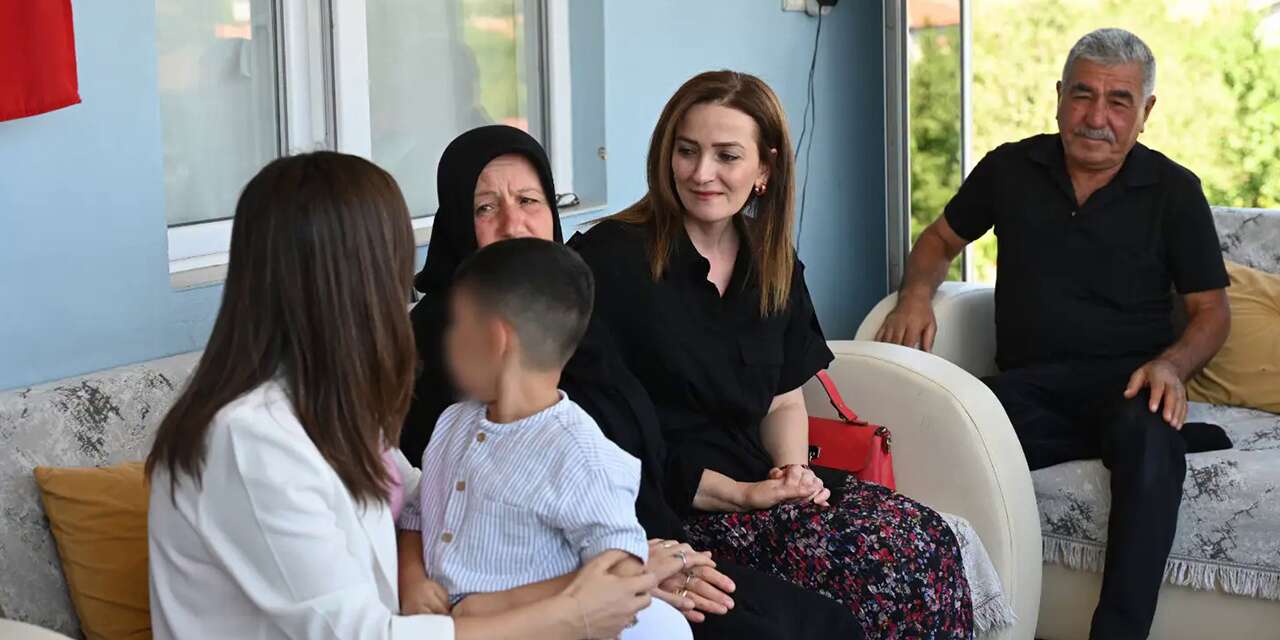 Kırıkkale’de 30 Ağustos öncesi şehit ailesine anlamlı ziyaret
