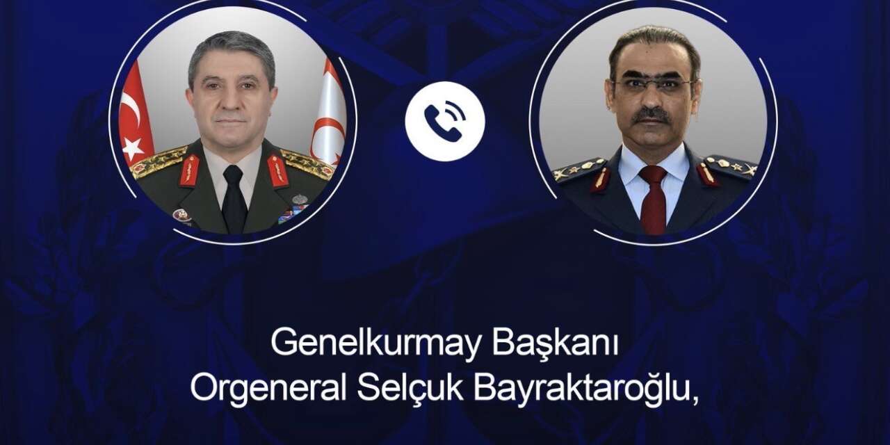 Genelkurmay Başkanı Bayraktaroğlu, Katarlı mevkidaşı Al-Mannai ile telefonda görüştü