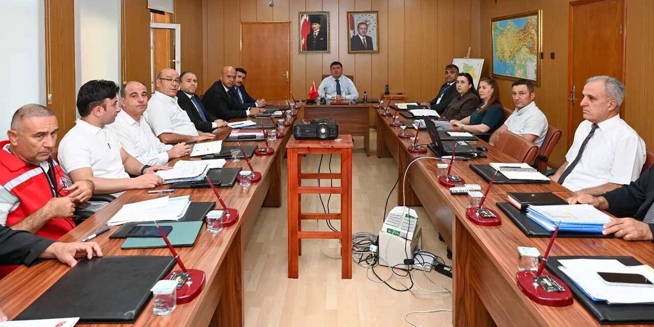 Kırıkkale’de köylerin altyapısı için çalışmalar masaya yatırıldı